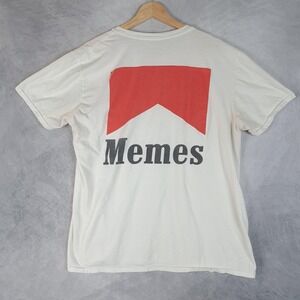 Urban Outfitters FuckJerry Memes Shirt Mens Large White Graphic Tee Parody